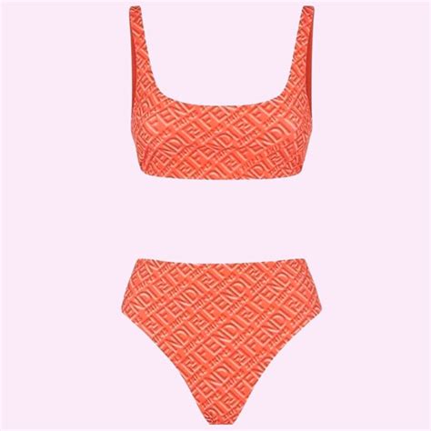 fendi high waisted bikini